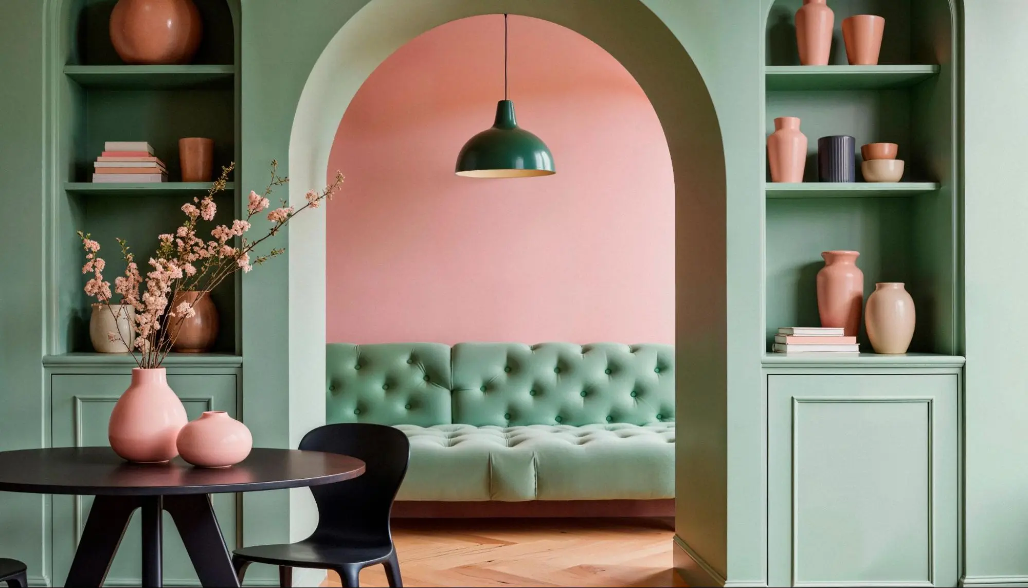 Tren Finishing Kayu Warna Pastel yang Lembut dan Elegan